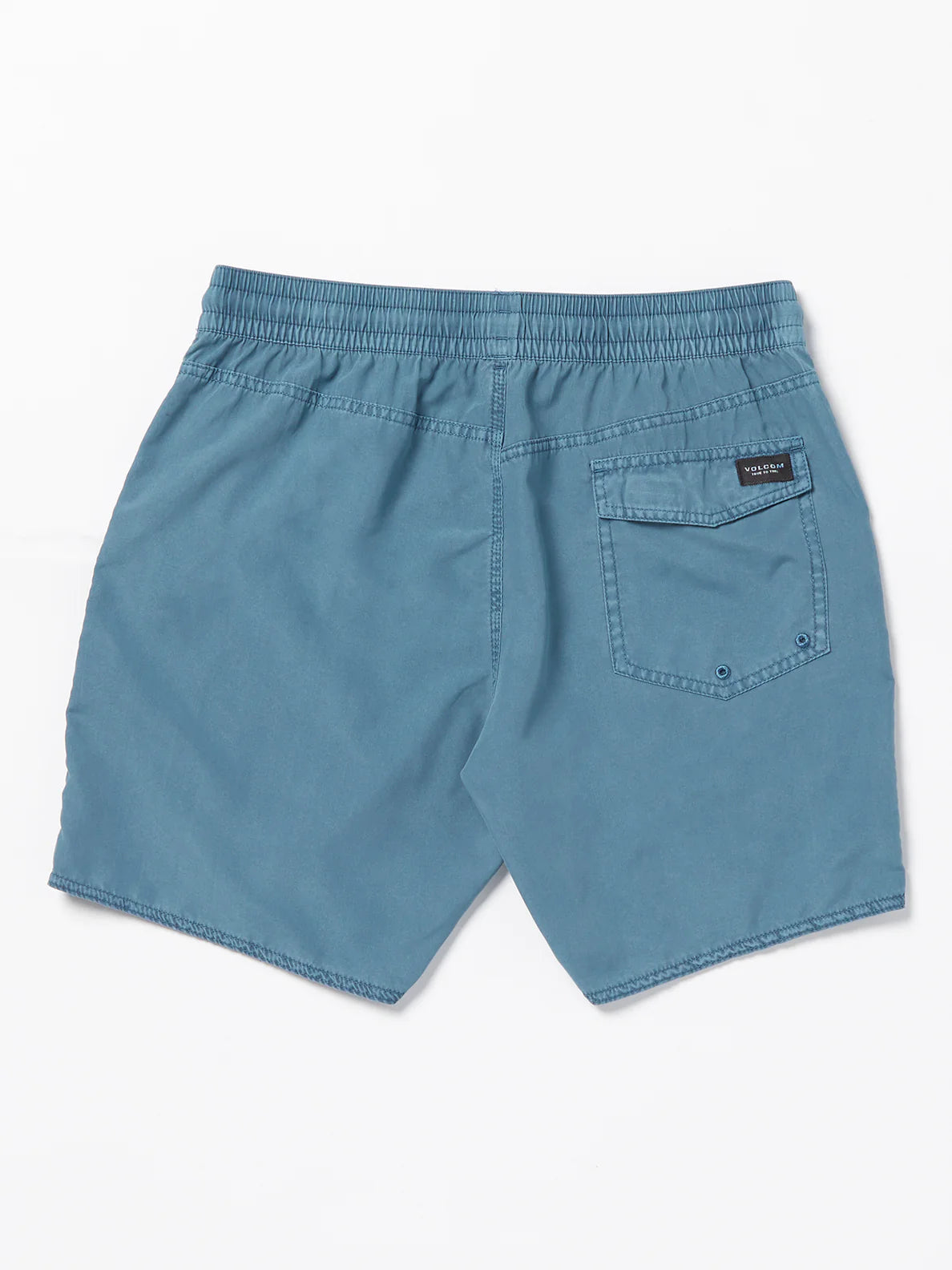 Volcom Center Trunk 17" Elastic - Indigo Rinse Mens Boardshorts