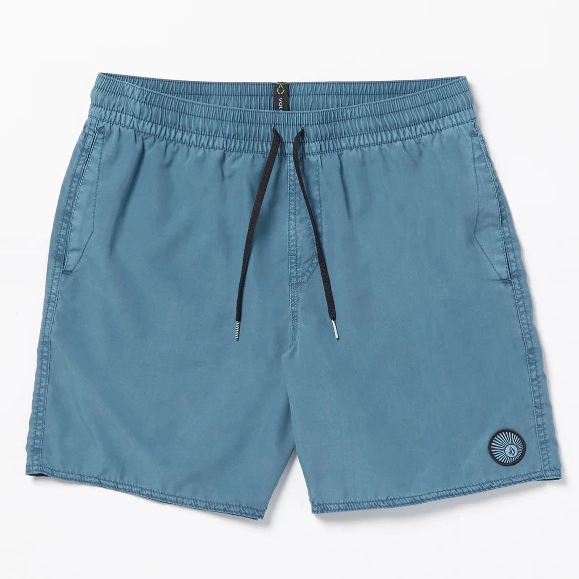 Volcom Center Trunk 17" Elastic - Indigo Rinse Mens Boardshorts