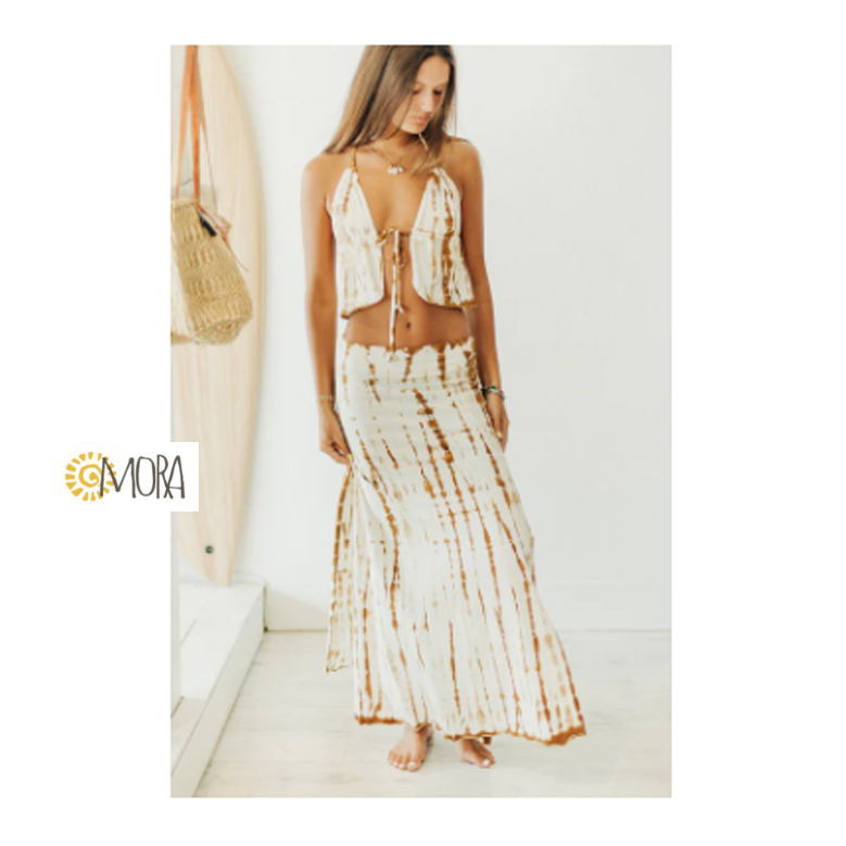 Mora 25 Women's Maxi Skirt - AST Prints Womans Pants