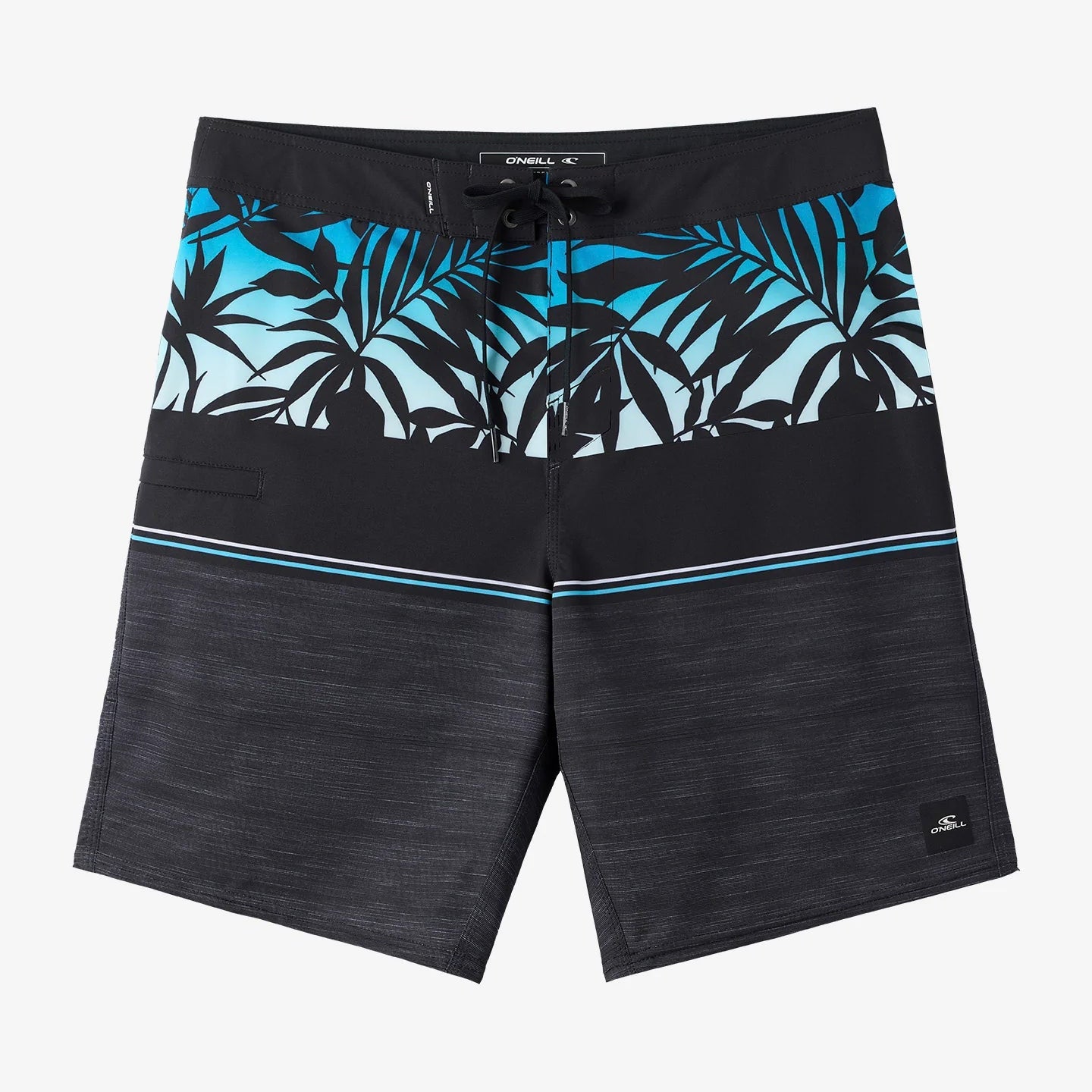 O'Neill Hyperfreak Heat Block 19" Boardshorts - Black Mens Boardshorts