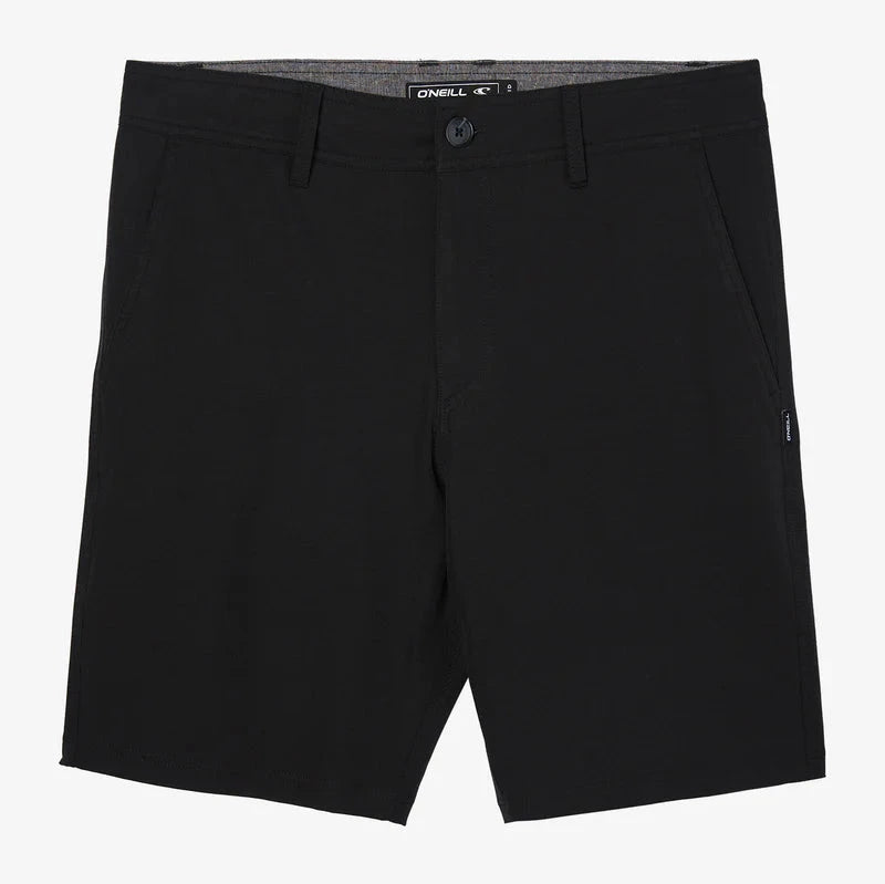 O'neill Reserve Light Check 19" Shorts - Black Mens Shorts