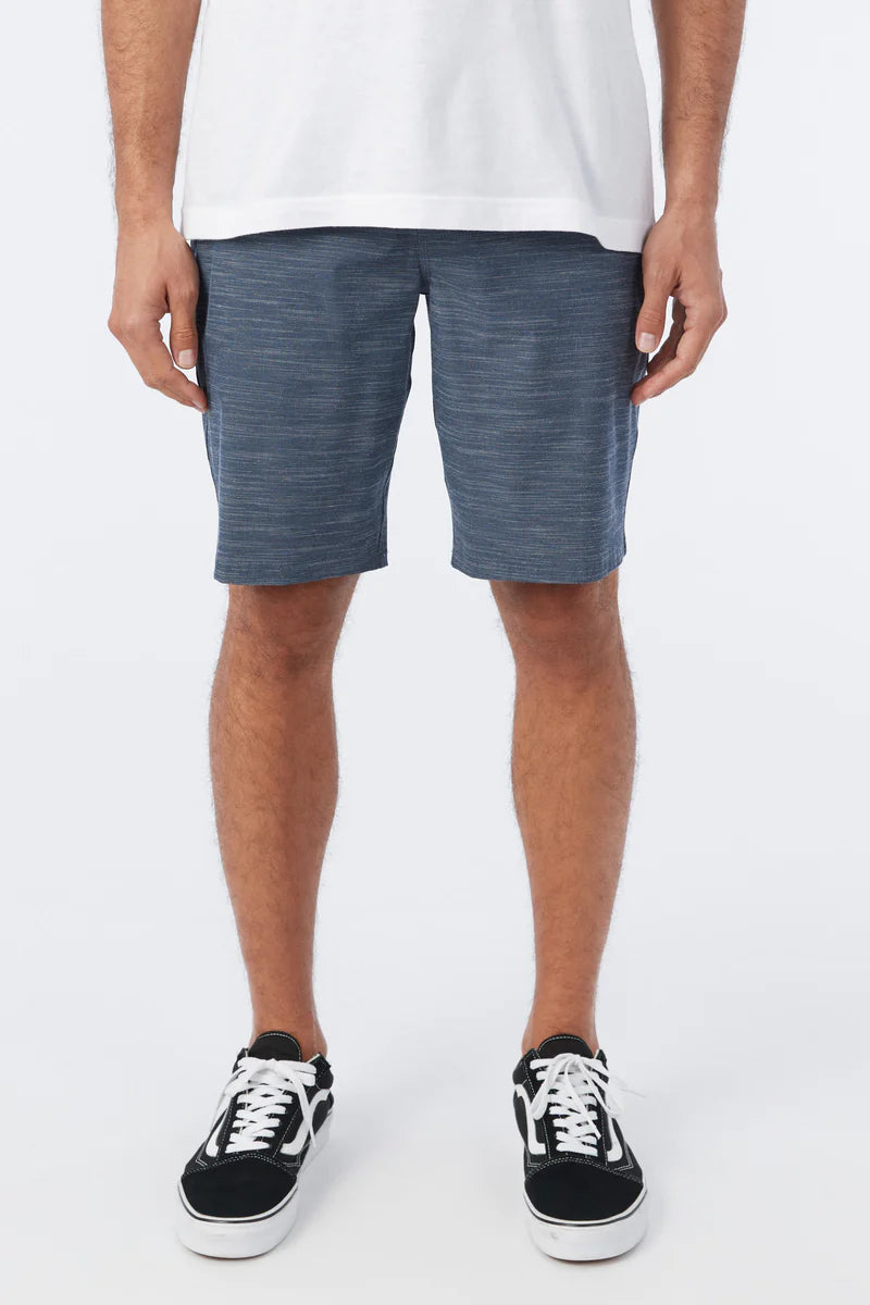 Oneill Reserve Slub 20" Men's Hybrid Shorts - Navy - khaki Mens Shorts