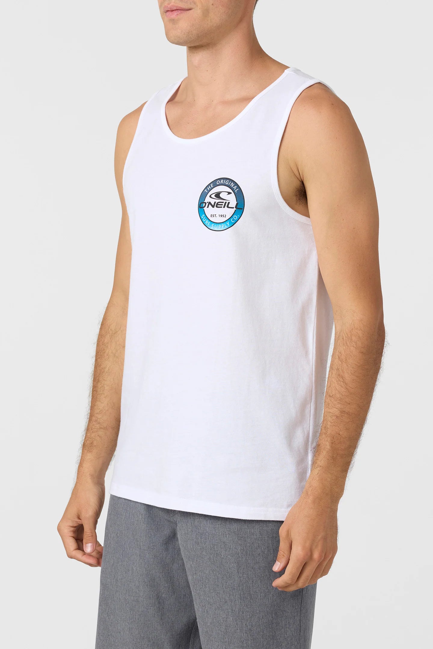 Oneill Coin Flip Tank Top - White Mens Tank