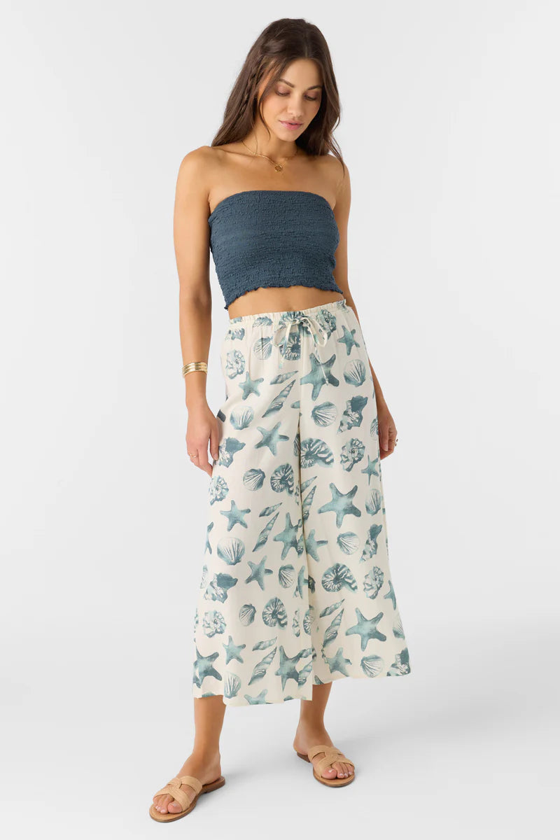 Oneill Murrie Seashells Beach Pant - Winter White womens pant