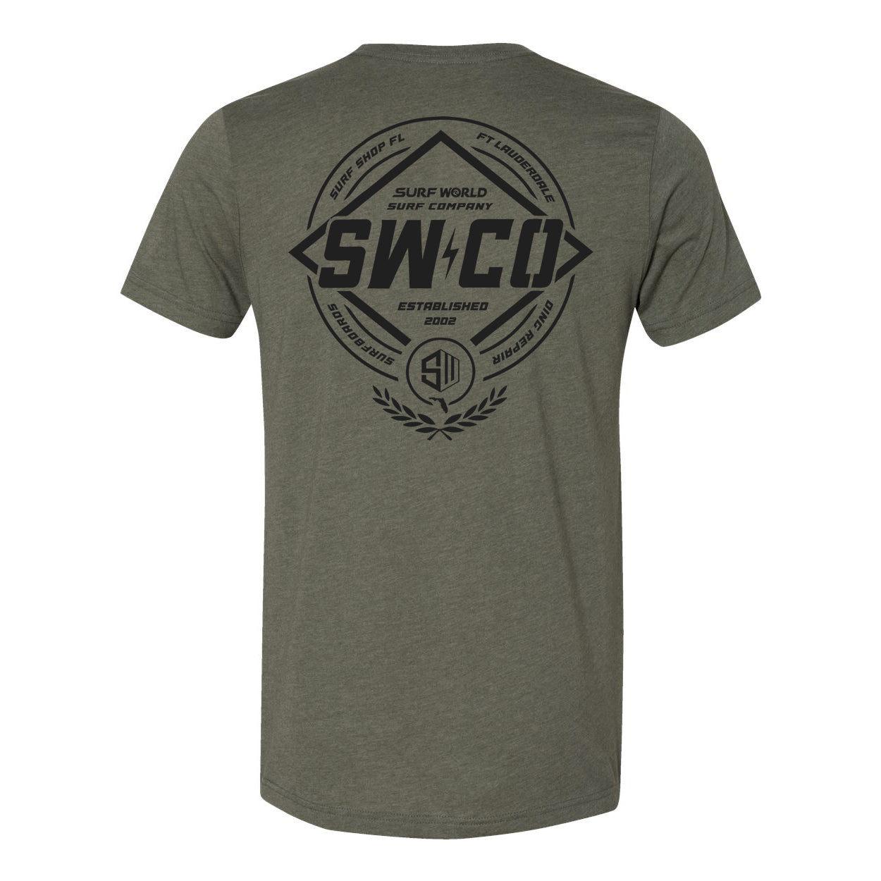 Surf World Boltz Recon Tee - Army Heather Mens T Shirt