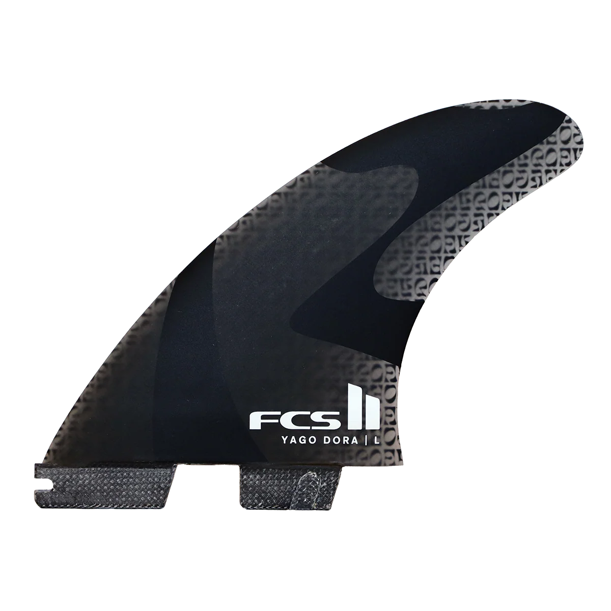 FCS II Yago Dora Signature PG Tri Fin Set Surfboard Fins Preform Glass Fins