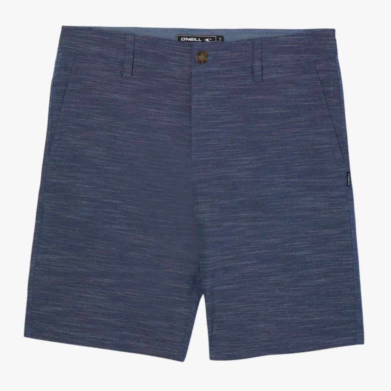 Oneill Reserve Slub 20" Men's Hybrid Shorts - Navy - khaki Mens Shorts