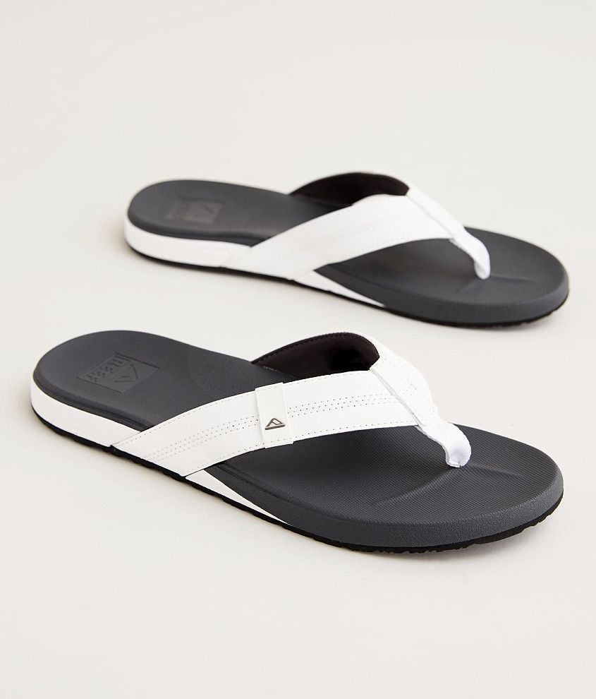 Reef Cushion Bounce Phantom Mens Sandal - White Grey Mens Footwear