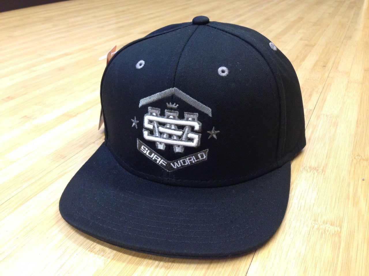 Surf World "SW" Hat Blue/ Grey/ Black SW-HATBBG Mens Hat