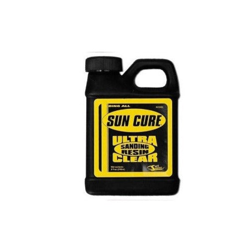Sun Cure Ultra Clear Sanding Resin 1/2 Pint Surfboard Repair