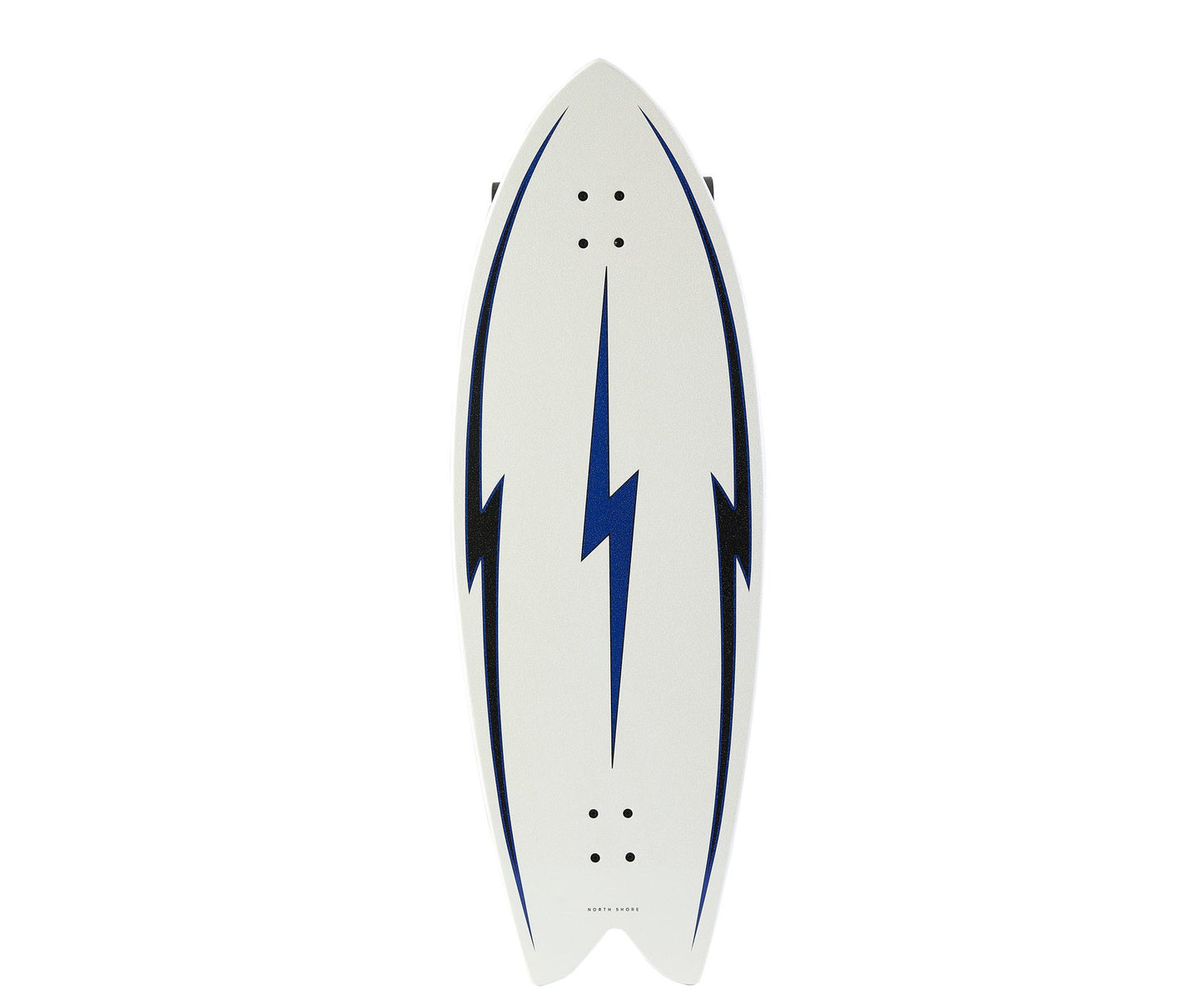 Hamboards Pescadito North Shore White 43" Skateboard Skateboard