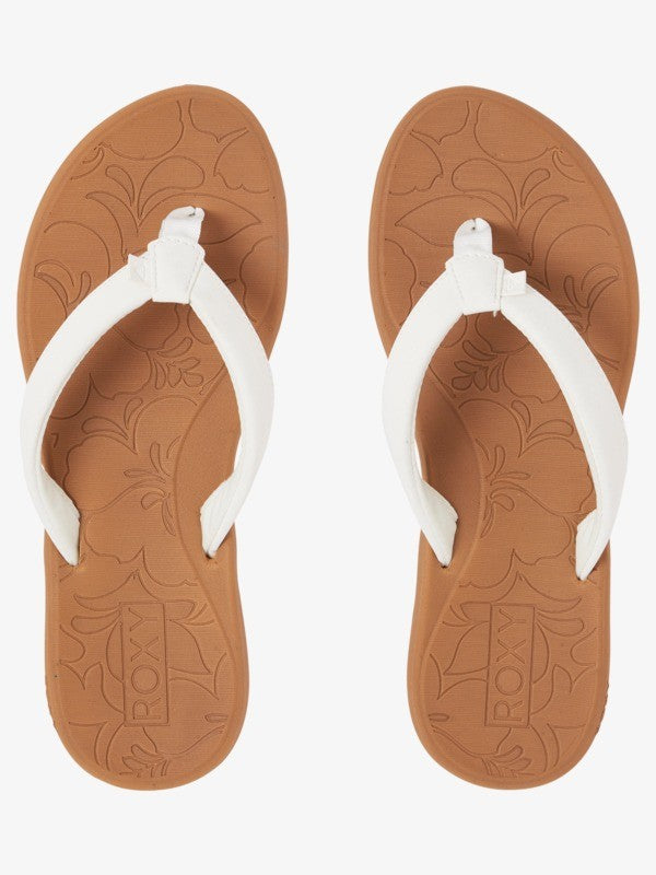 Roxy Vickie Women's Sandals - White Womens Footwear