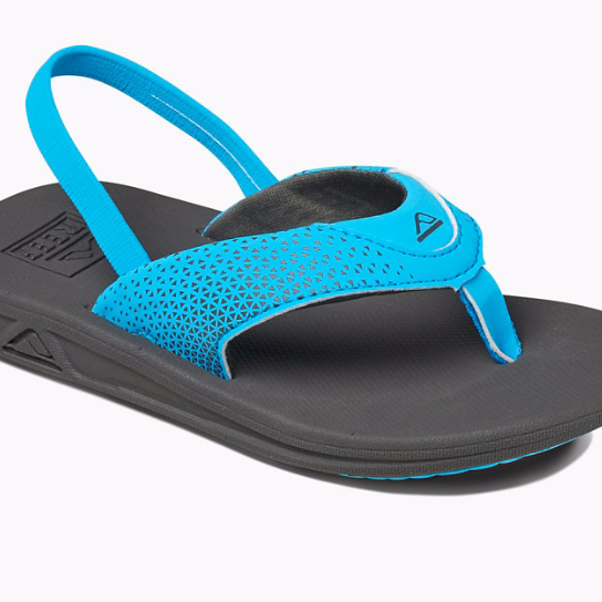 Reef Grom Rover - Grey Blue youth footwear