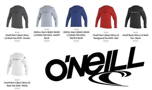 O'Neill Loose Fit Rashguard Sun Shirt back in stock Oneill 4339