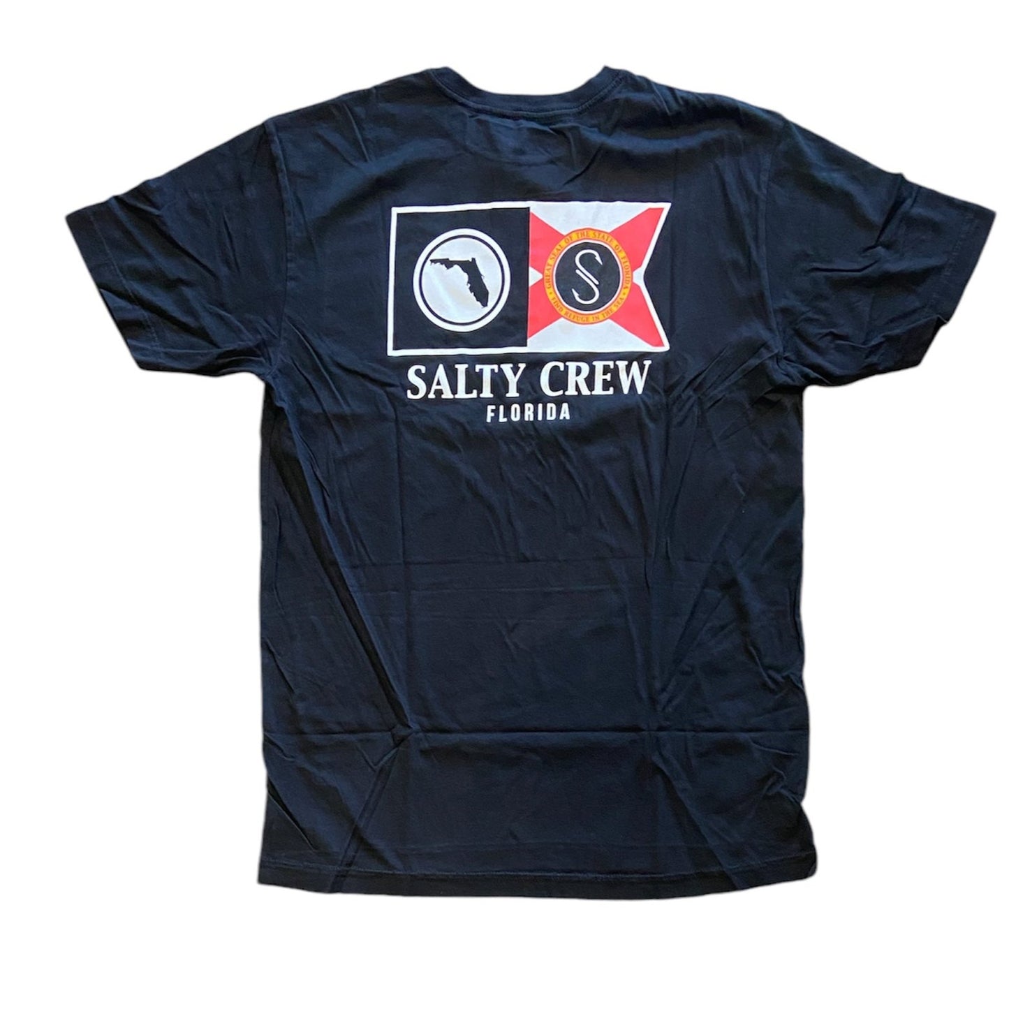 Salty Crew Florida Flagship Men's S/S Premium Tee- Black Mens T Shirt