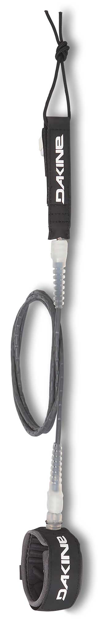 Dakine Comp Plus 6' x 3/16" Comp Surfboard Leash Surf Leash Grey Castle Rock