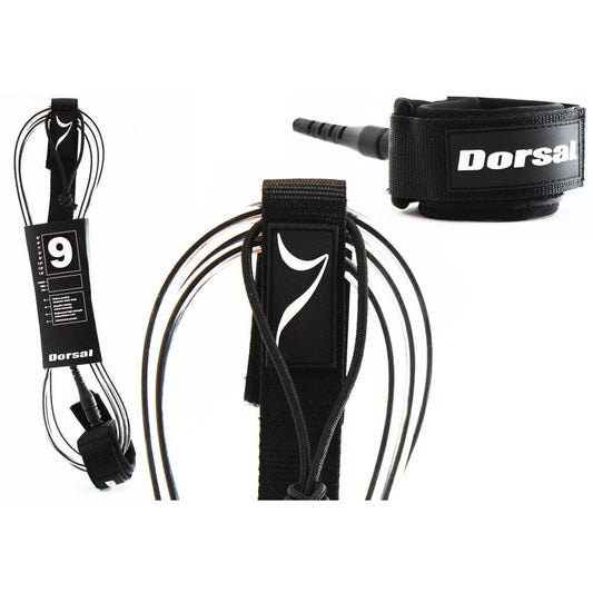 DORSAL Surf Leash for Surfboard Longboard SUP Leg Rope Surf Leash