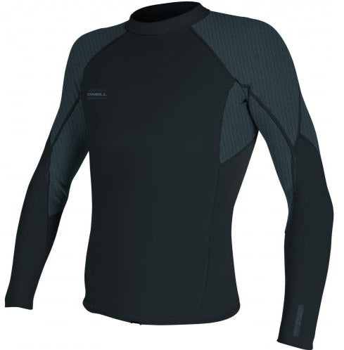 Oneill Hyperfreak 1.5mm LS Mens Wetsuit Top 5288 - Carbon Gunmetal Wetsuit Tops