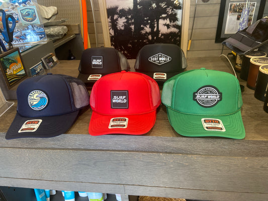 Surf World AST Foam Truckers - AST Patches hat