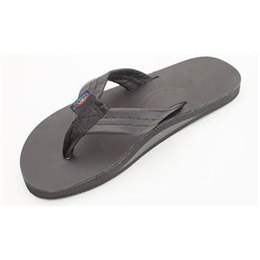 Rainbow Men's Sandal Classic Leather Black Single Layer 301ALTS0-TTBK Mens Footwear