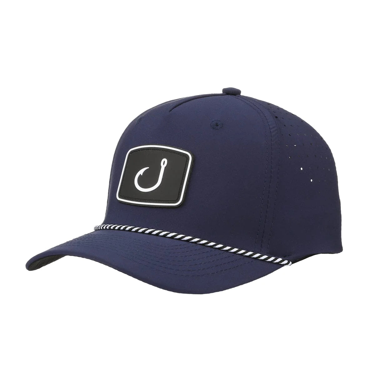 Avid Ace Iconic Performance Fishing Hat - Midnight Blue Mens Hat