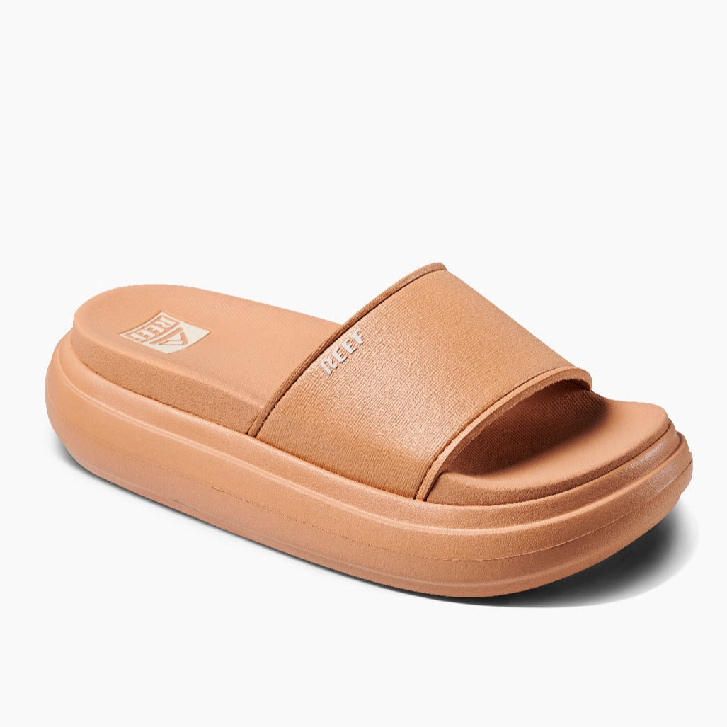 Reef Cushion Bondi Bay Women's Slide Sandal - Natural Womens Footwear