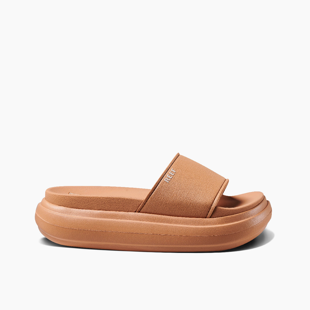 Reef Cushion Bondi Bay Women's Slide Sandal - Natural Womens Footwear