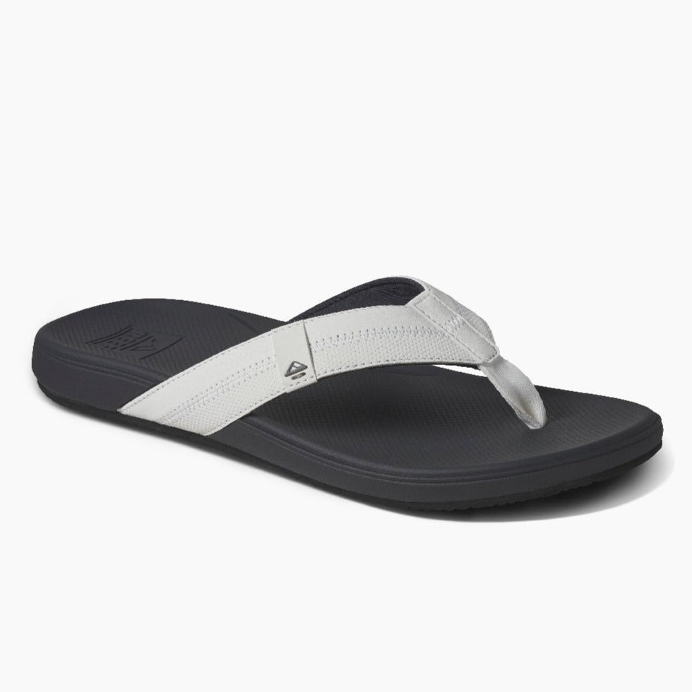 Reef Cushion Phantom 2.0 Mens Sandals - White Charcoal Mens Footwear