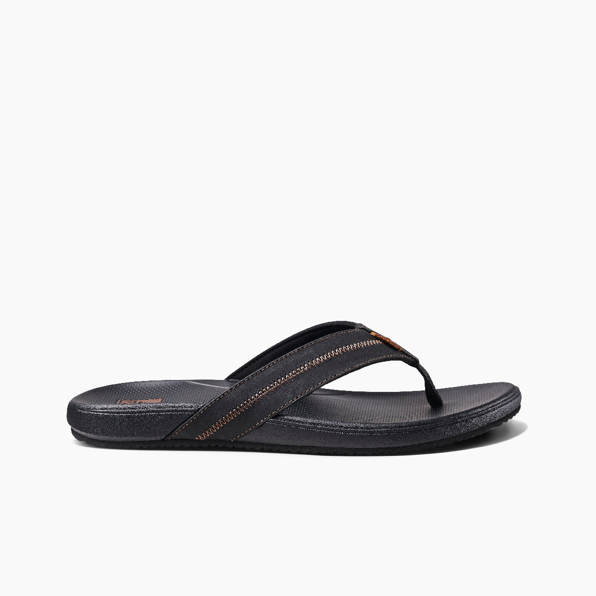 Reef Cushion Phantom 2.0 LE Mens Sandals Leather Strap - Black Mens Footwear