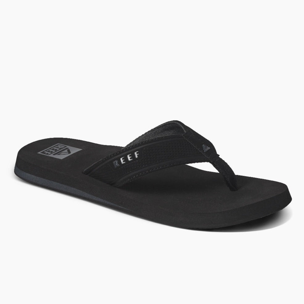 Reef Layback Mens Sandals - Black Mens Footwear