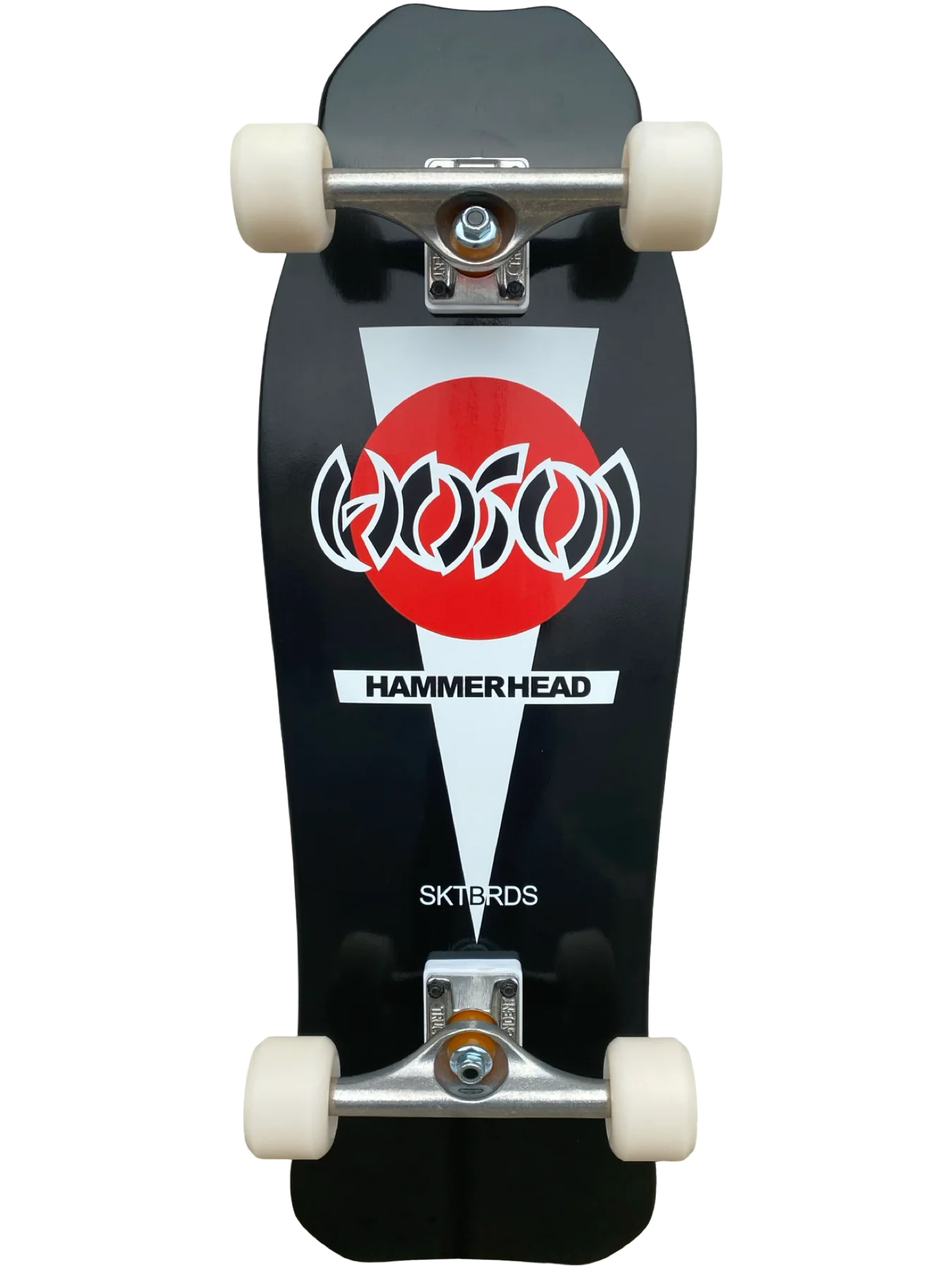 Christian Hosoi Hammerhead Double Kick Complete Skateboard- 10.25"x31" Complete Skateboard