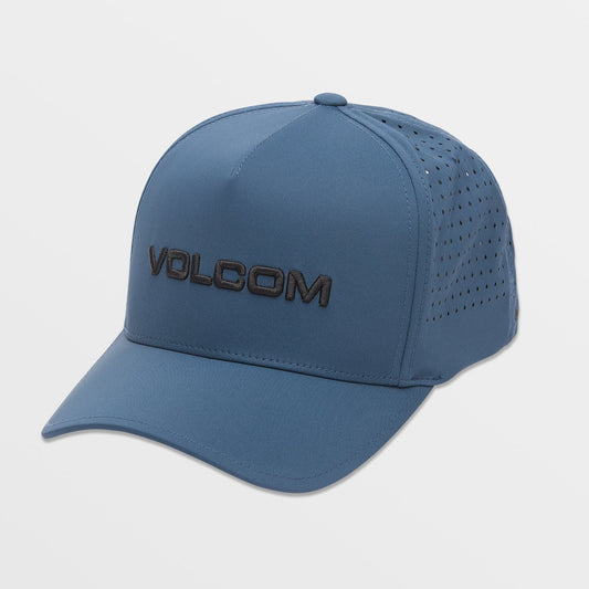 Volcom Stone Tech Delta Adjustable Hat - Deep Blue Hats