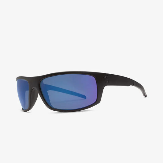 Electric Tech One S Matte Black Blue Polarized Pro Sunglasses Sunglasses