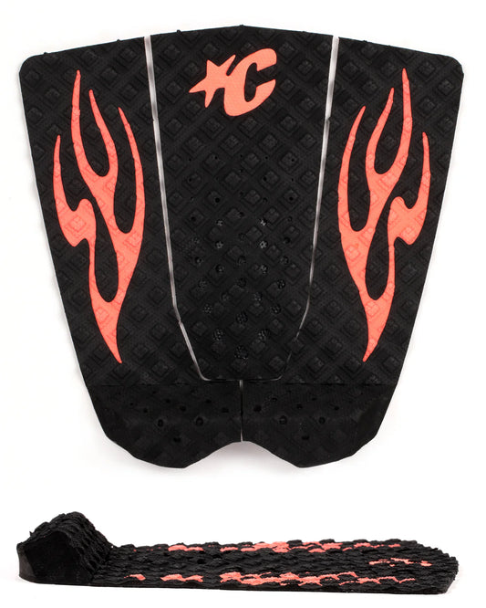 Creatures Of Leisure Griffin Colapinto Signature Lite Traction surf traction Black Lite Red