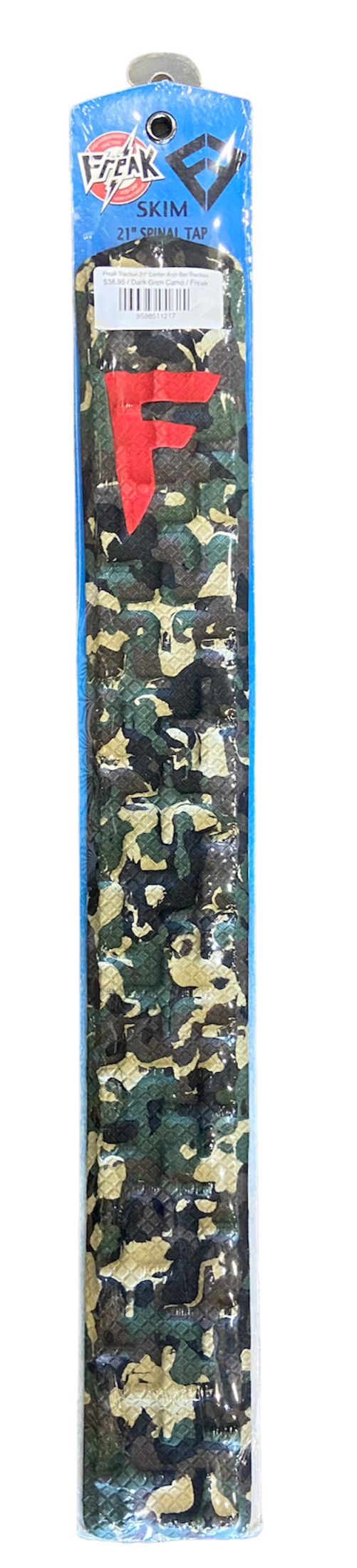 Freak Traction 21" Center Arch Bar Traction Traction Pad Dark Gren Camo