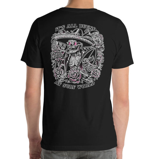 It's All Bueno at Surf World Tee on Dark Colors Mens T Shirt Black