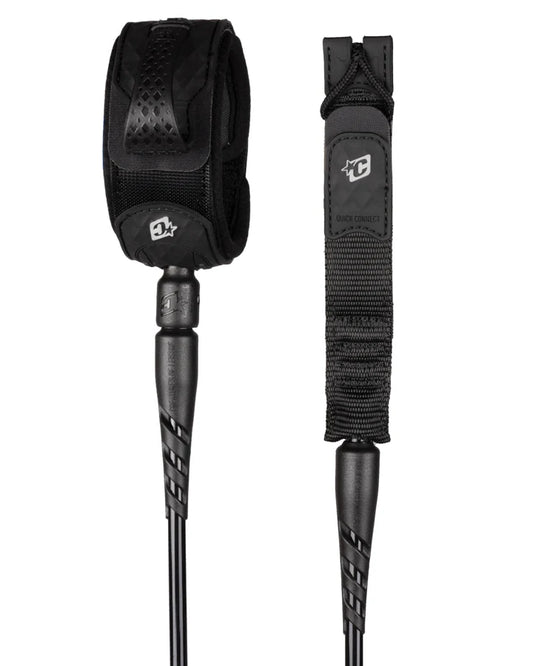 Crreatures Of Leisure Reliance 2.0 Medium Duty Surf Leash surf leash Black Black
