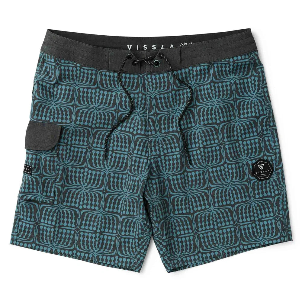 Vissla Croozer 17.5" Mens Boardshort - Phantom Mens Boardshorts