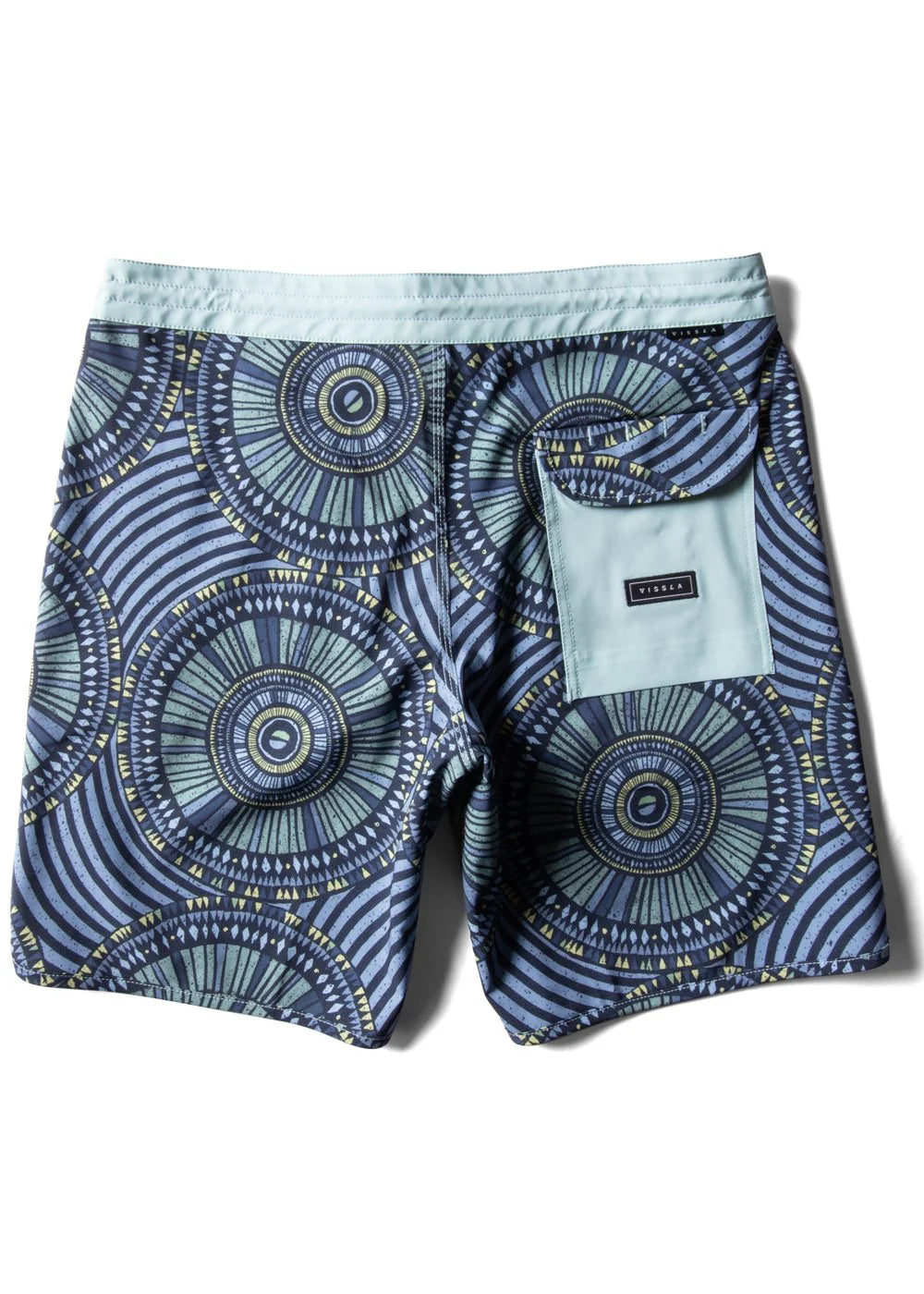 Vissla Skeleton Coast 18.5"Mens Boardshort - Jade Blue Mens Boardshorts