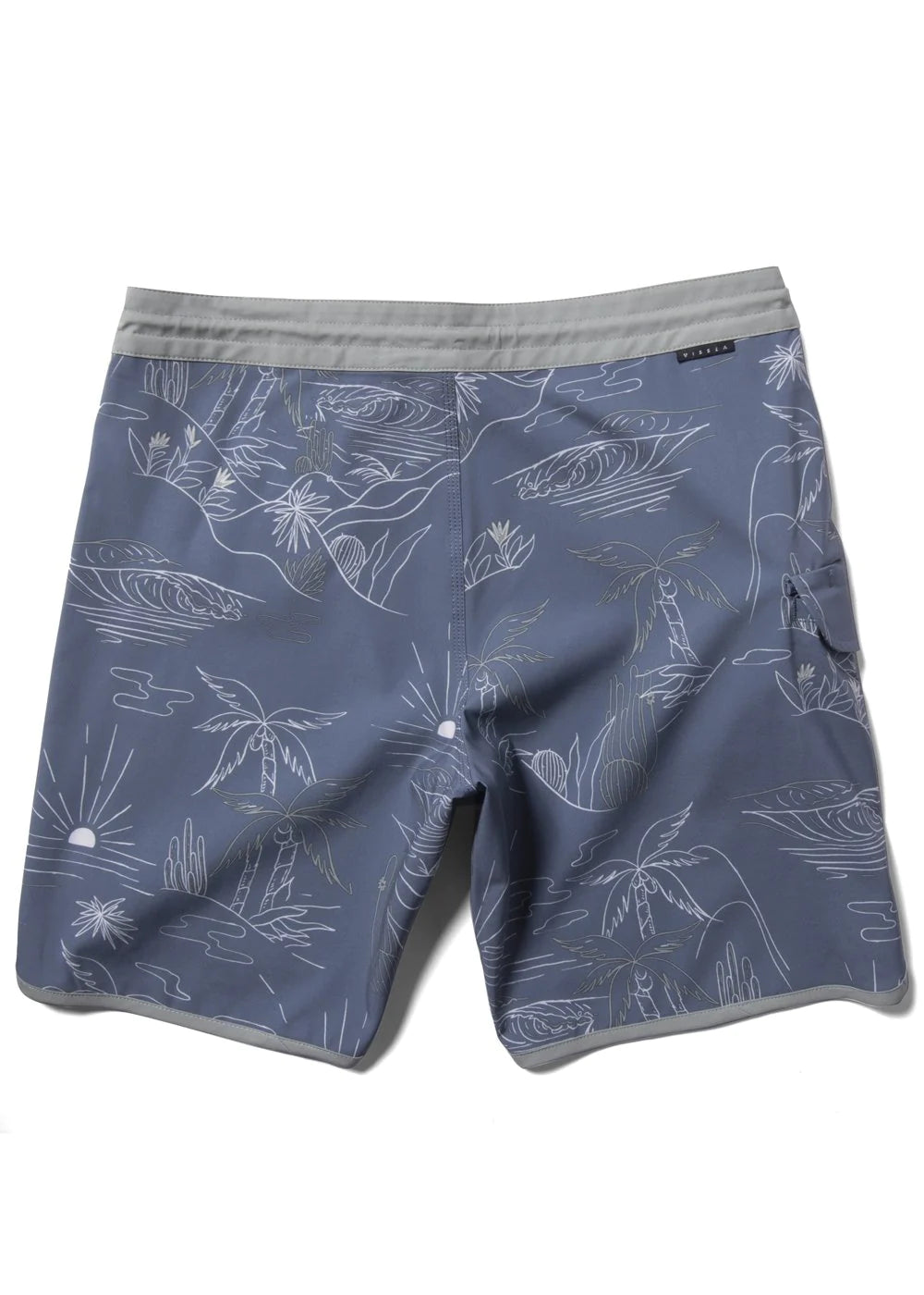 Vissla Desert Barrels 18.5" Mens Boardshort - Midnight Mens Boardshorts