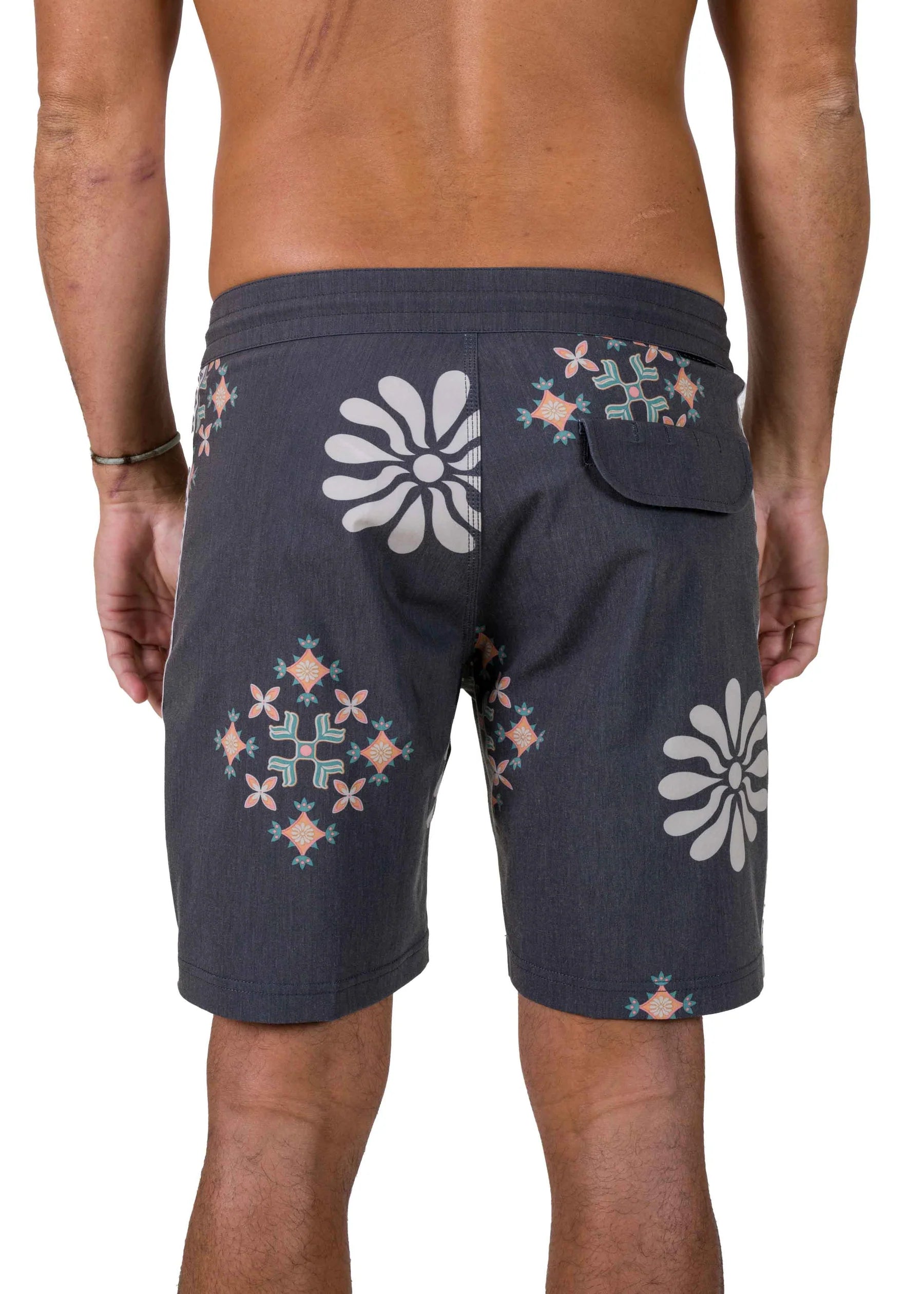 Vissla Icons 17.5"Mens Boardshort - Phantom Mens Boardshorts
