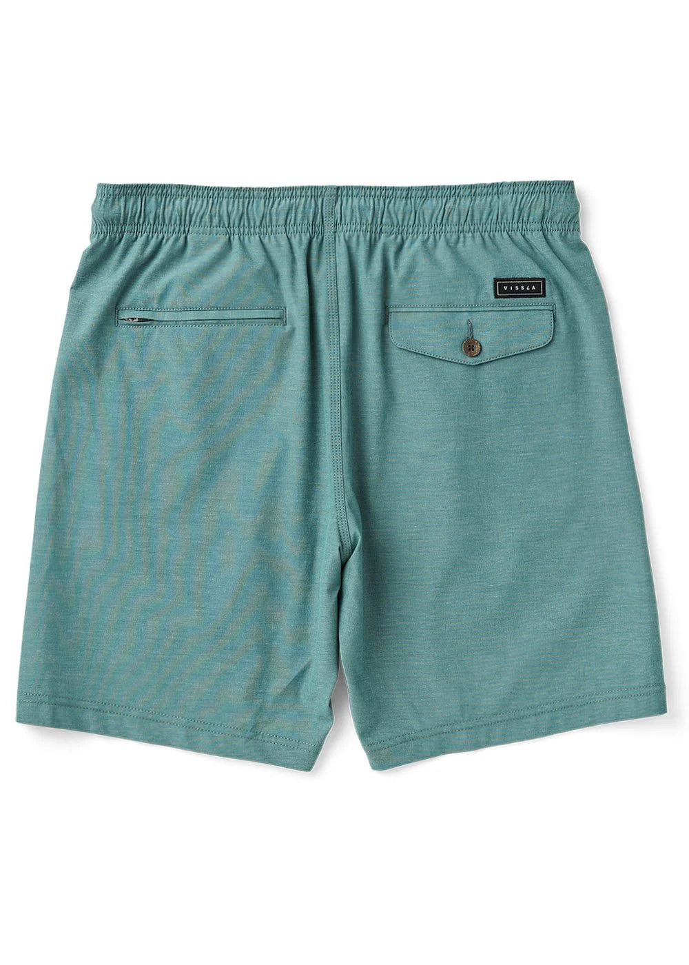 Vissla Hemp No See Em's ECO Elastic Shorts 18.5" - Dusty Green Mens Shorts