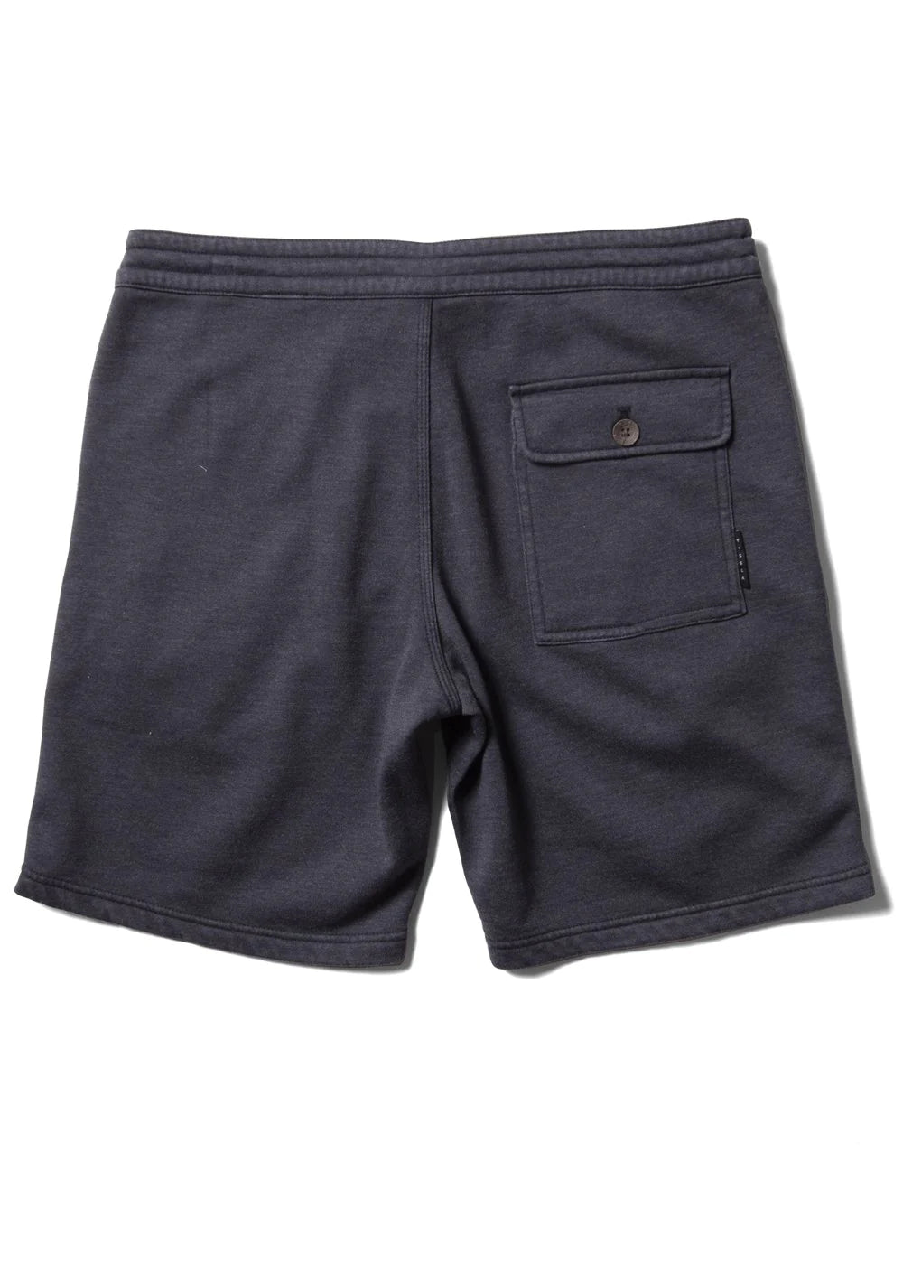 Vissla Solid Sets ECO Sofa Surfers Elastic Shorts 18.5" -Black Heather Mens Shorts