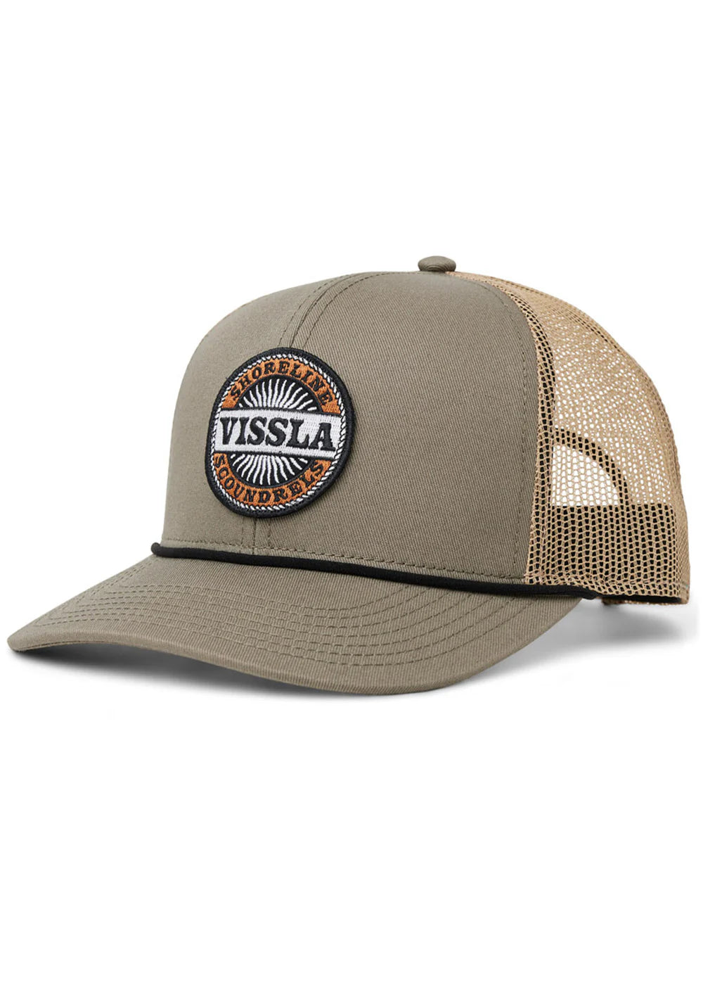 Vissla West Winds Eco Trucker Hat - Black Mens Hat