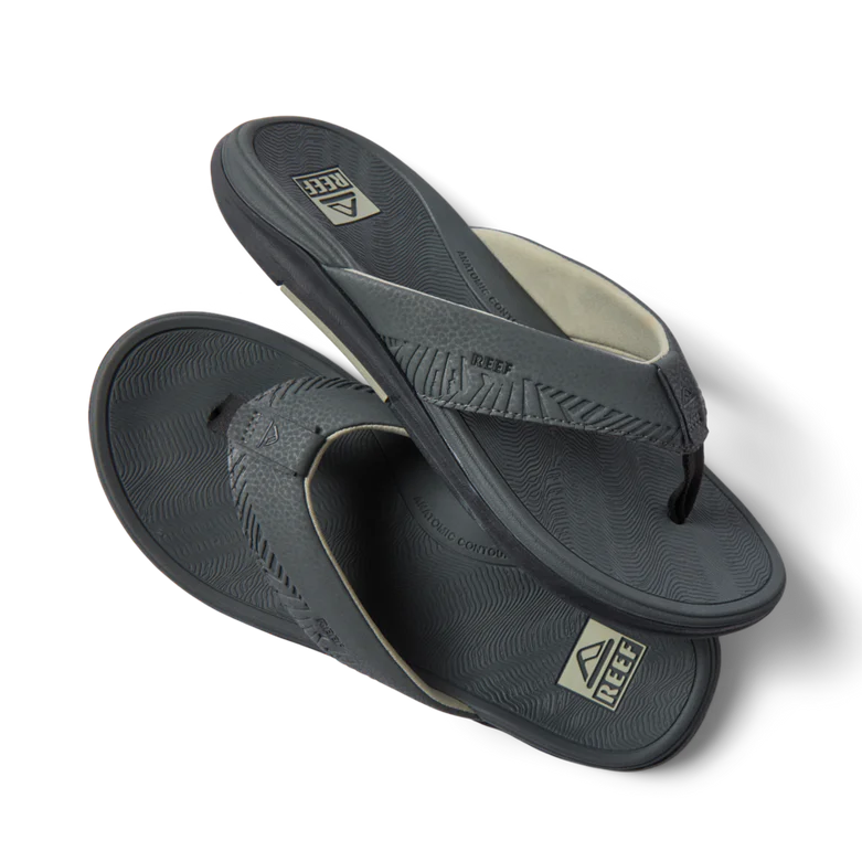 Reef Offshore Men's Sandals Grey Black Tan Mens Footwear