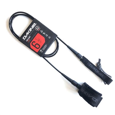 Dakine Pro comp 6' x 3/16 Surf Leash - Ast Colors Surf Leash black