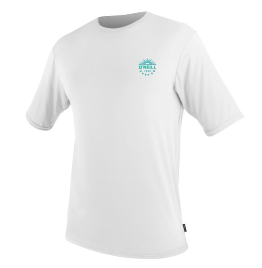 ONEILL graphic Block SS Rash Shirt Sun Shirt UPF 50+ Rashguard Sun Protection
