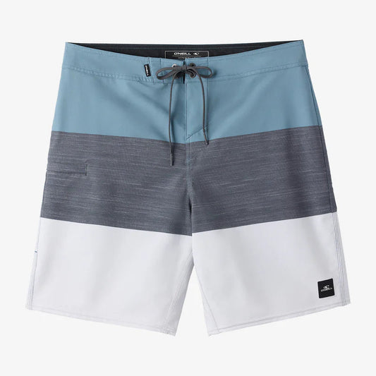 O'Neill Hyperfreak Heat Block 19" Boardshorts - Trooper Grey Mens Boardshorts