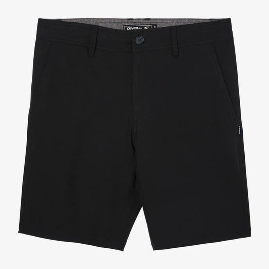 O'neill Reserve Light Check 19" Shorts - Black Mens Shorts