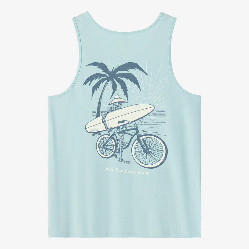 Oneill Beachcomber Tank Top - Turq Mens Tank
